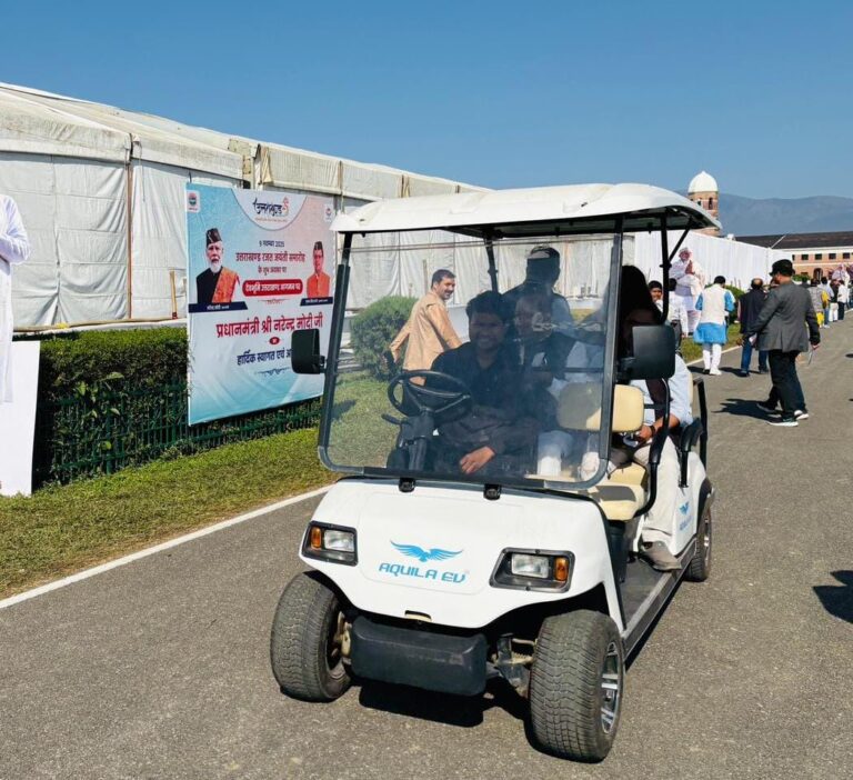 मसूरी में अतिरिक्त गोल्फकार्ट संचालन लिए जिला प्रशासन, आरईसी फांडेशन के मध्य इसी माह एमओयू